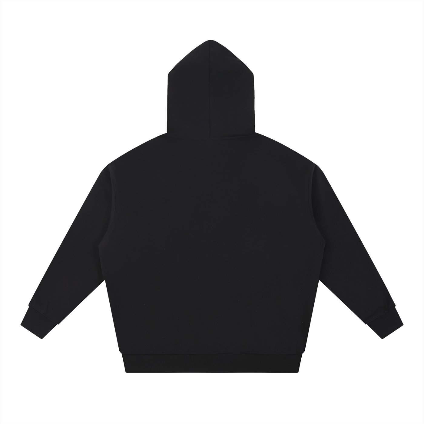 Heavyweight Hoodie - Black/White