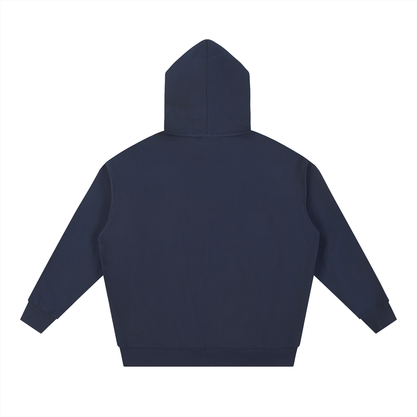 Heavyweight Hoodie - Navy/Baby Blue