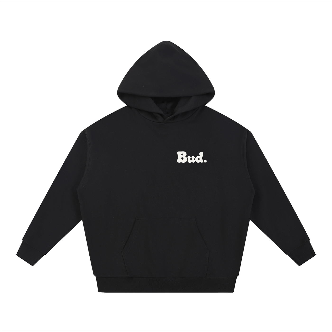 Heavyweight Hoodie - Black/White