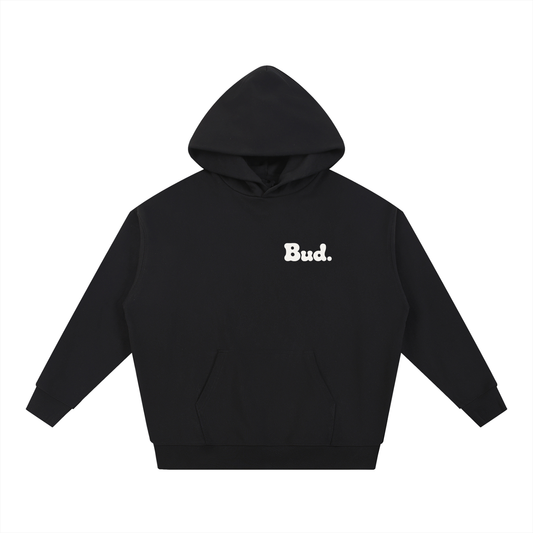 Heavyweight Hoodie - Black/White